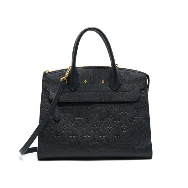 Louis Vuitton Monogram Empreinte Pont Neuf MM Noir