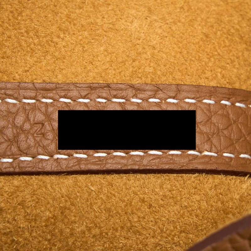 Hermes Picotin 18 Lock Bag Clemence Gold GHW Stamp Z