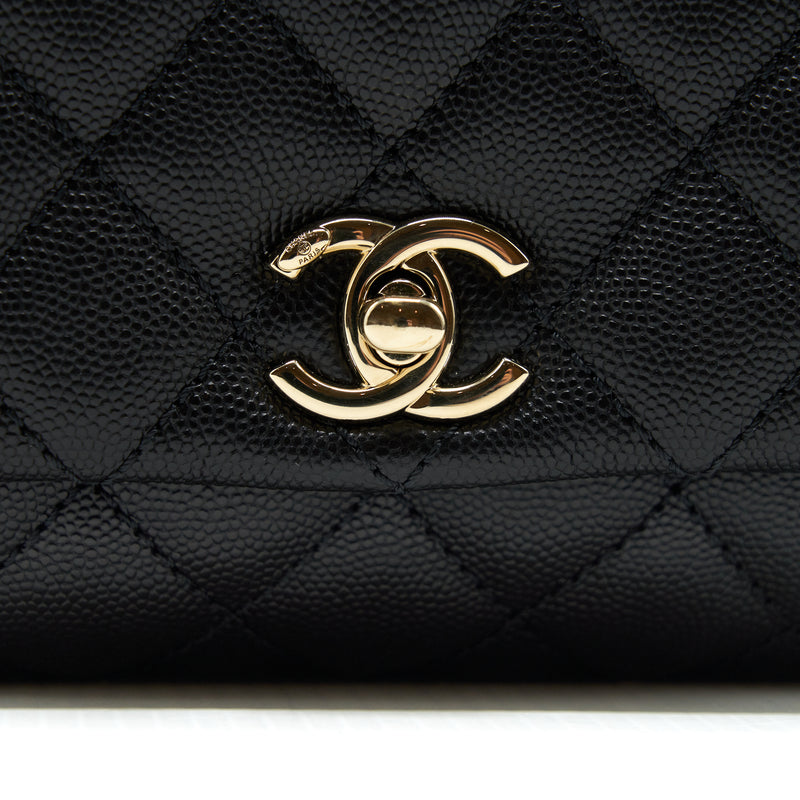 Chanel Coco Handle Extra Mini Caviar Black LGHW