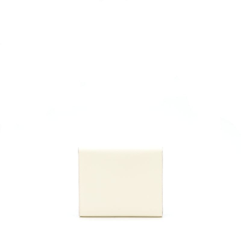 Hermes Clic 16 Wallet Epsom Nata RGHW Stamp U