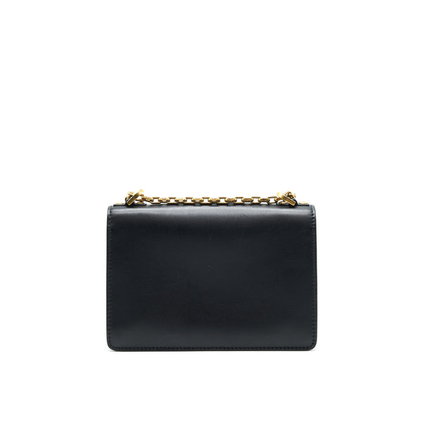 Dior J'adior Medium Flap Bag with Chain Black GHW