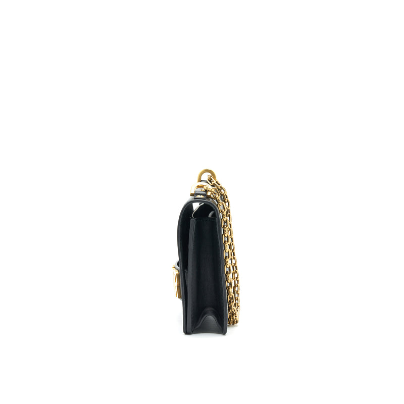 Dior J'adior Medium Flap Bag with Chain Black GHW