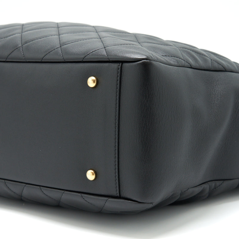 Chanel Supple Tote Black GHW (Microchip)