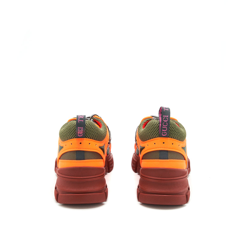 Gucci size 10.5 Men's Sneaker Orange/Multicolour
