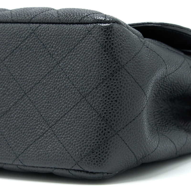 Chanel Classic Jumbo Double Flap Bag Caviar Black GHW