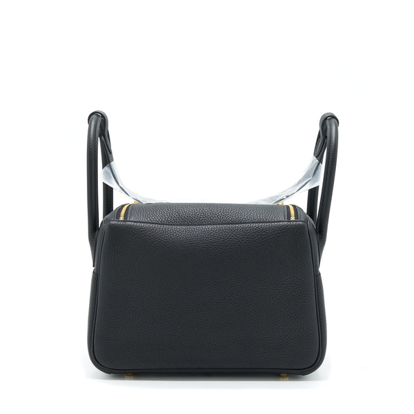 Hermes Lindy 26 Clemence Black GHW Stamp Z