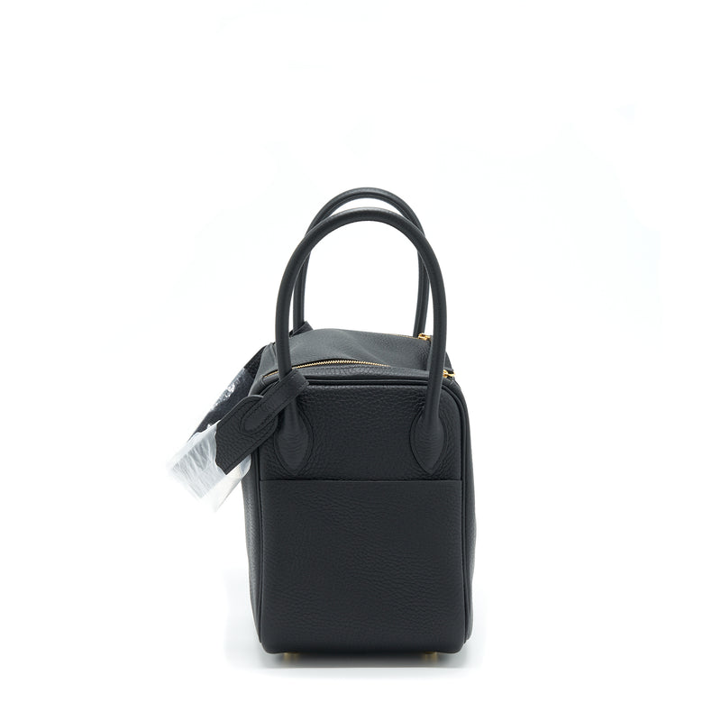 Hermes Lindy 26 Clemence Black GHW Stamp Z