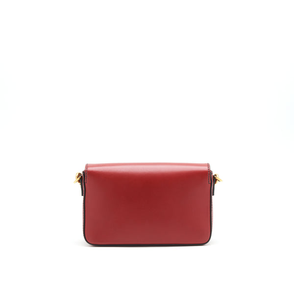 Dior J'adior Clutch with Handle Red with GHW