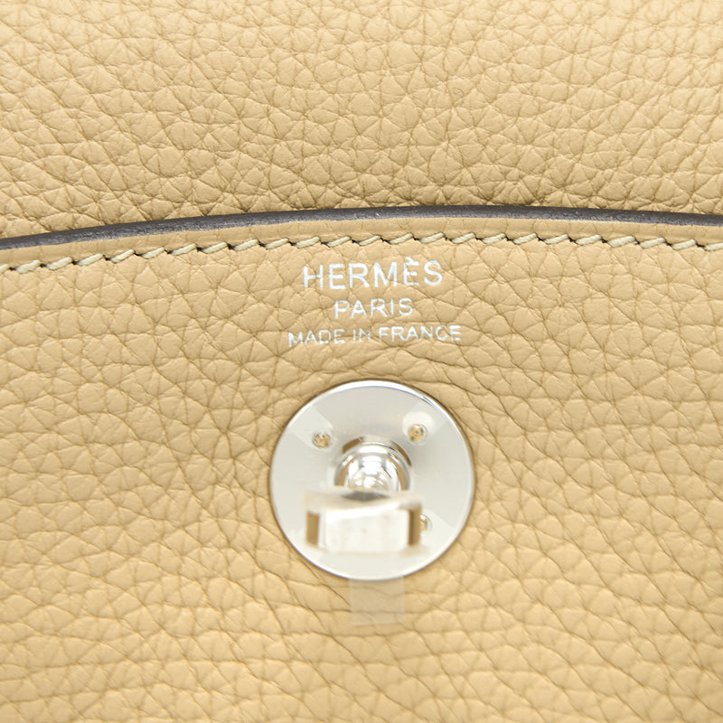 Hermes Mini Lindy Clemence Trench SHW Stamp U