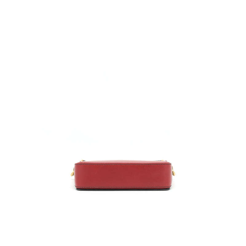 Dior J'adior Clutch with Handle Red with GHW