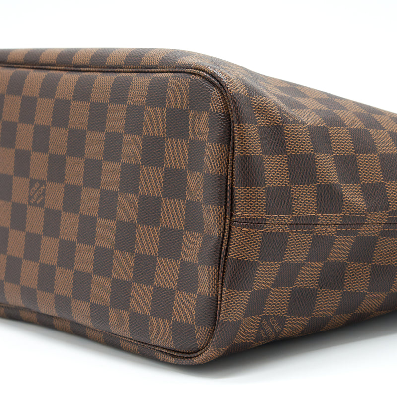 Louis Vuitton Neverfull MM Damier Ebene Canvas / Rose Ballerine
