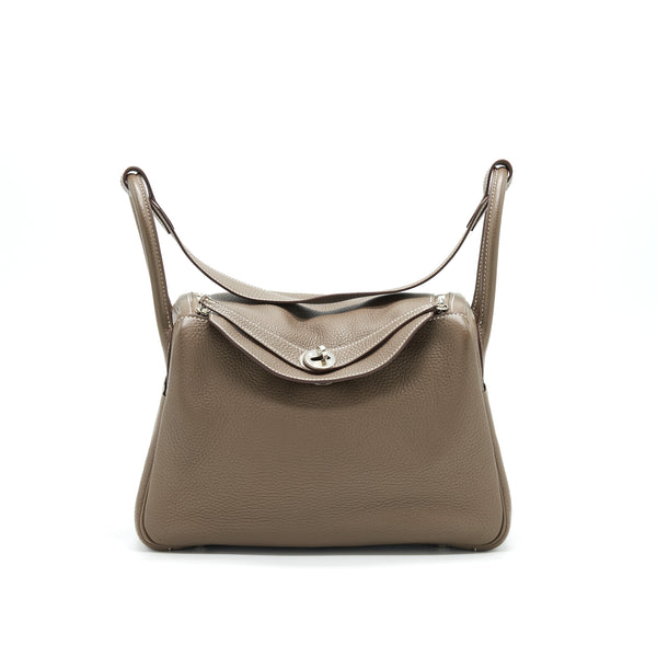 Hermes Lindy30 Etoupe SHW stamp T