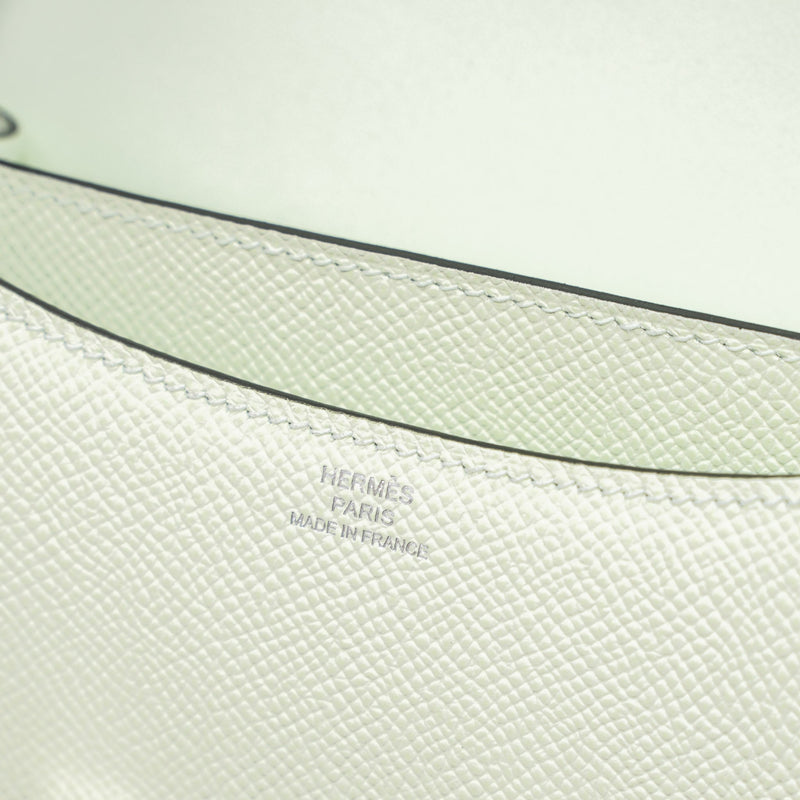 Hermes Constance Mini Epsom 0S Vert Fizz SHW Stamp U (New Version)