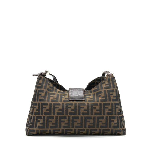 Fendi Vintage Zucca Shoulder Bag