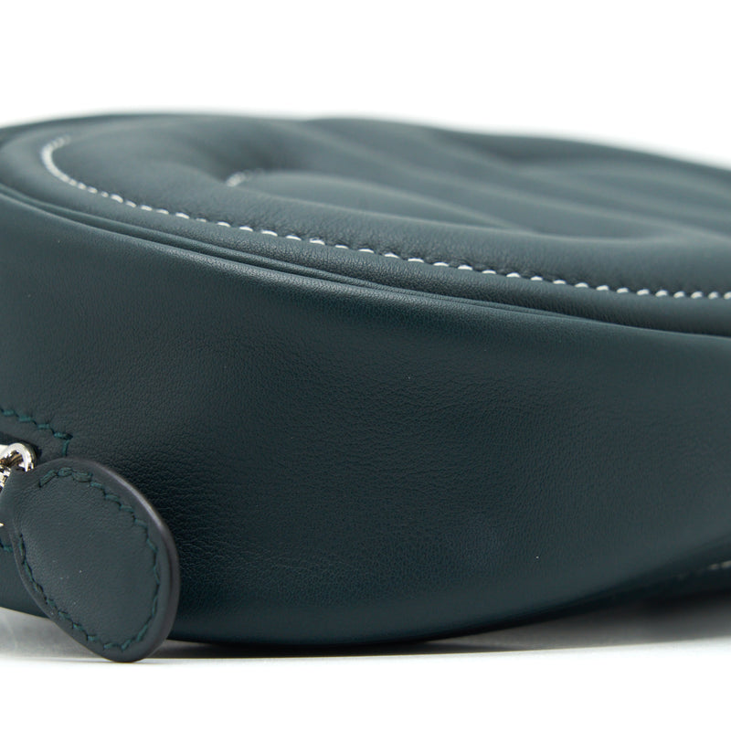 Hermes In The Loop Belt Bag Swift 6O Vert Cypres SHW Stamp Z