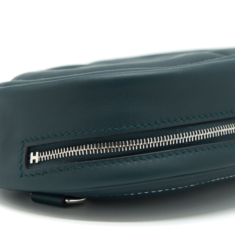 Hermes In The Loop Belt Bag Swift 6O Vert Cypres SHW Stamp Z
