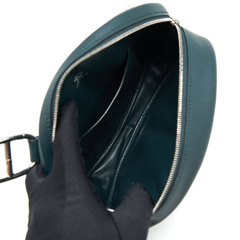 Hermes In The Loop Belt Bag Swift 6O Vert Cypres SHW Stamp Z