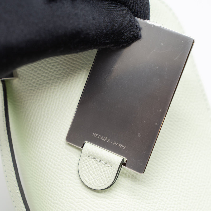 Hermes Constance Mini Epsom 0S Vert Fizz SHW Stamp U (New Version)