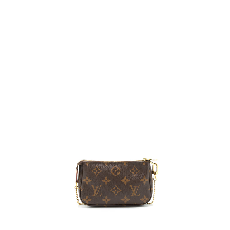 Louis Vuitton Mini Pochette Monogram Canvas GHW