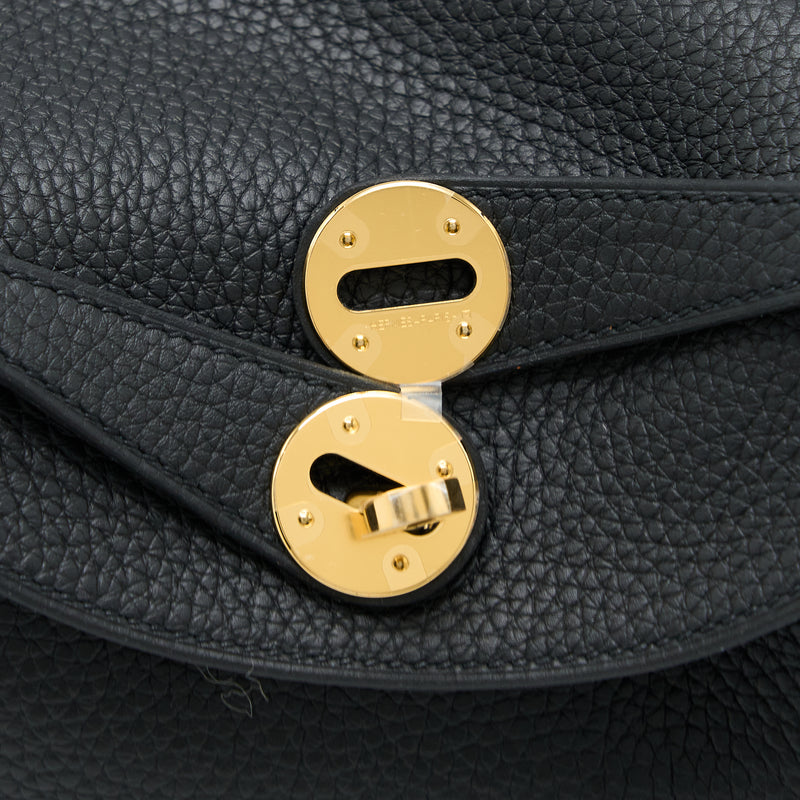Hermes Lindy 26 Clemence Black GHW Stamp U