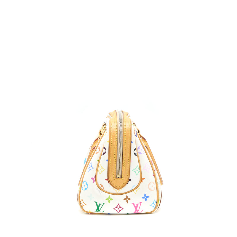 Louis Vuitton Vintage Bowling Bag White/ Multicoloured