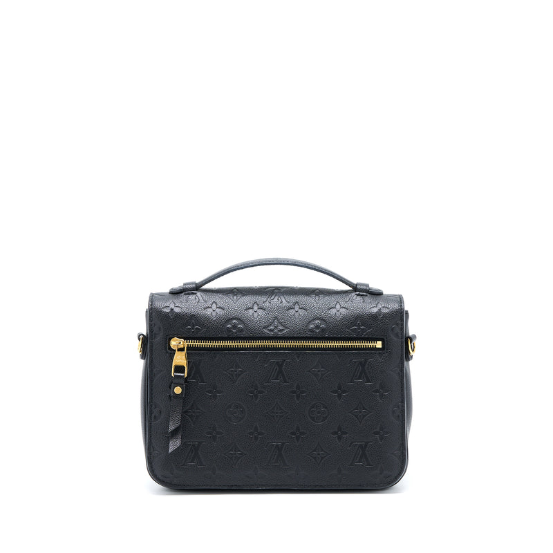 Louis Vuitton Pochette Métis Monogram Empreinte Black GHW
