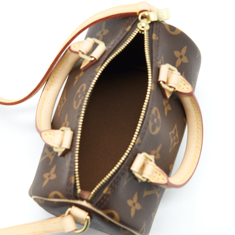 Louis Vuitton Nano Speedy Monogram Canvas Year 2020