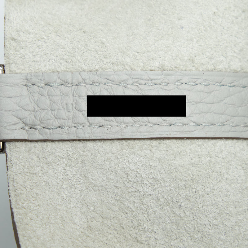 Hermes Picotin 18 Lock Bag Clemence Gris Perle SHW Stamp U