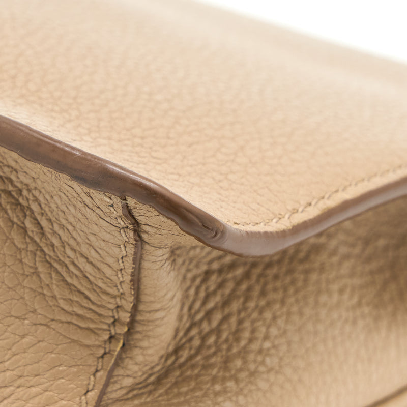 Prada Pattina Bag Calfskin Cammeo GHW