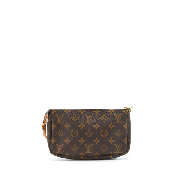 Louis Vuitton Vintage Pochette Accessories Monogram Canvas GHW