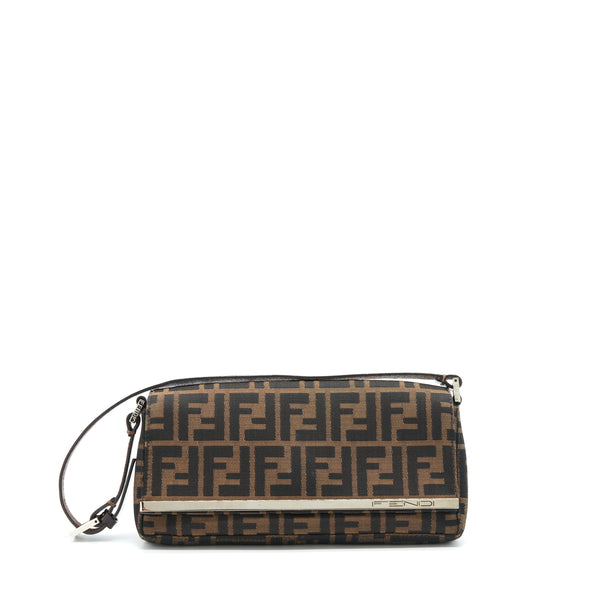 Fendi Vintage FF Logo Shoulder Bag