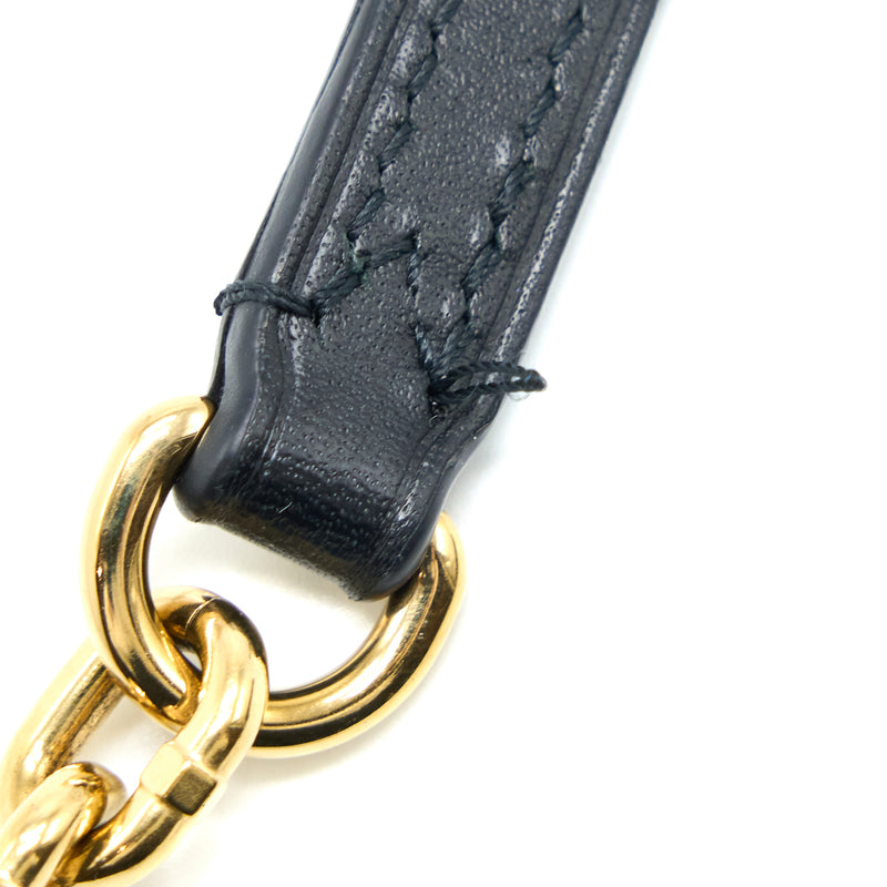 Louis Vuitton Vertical Trunk Pochette with Chain Monogram Canvas GHW