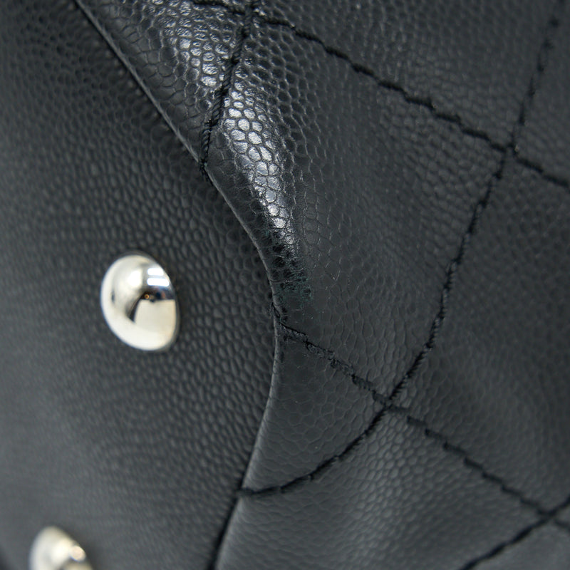 Chanel Tote Bag Caviar Black SHW