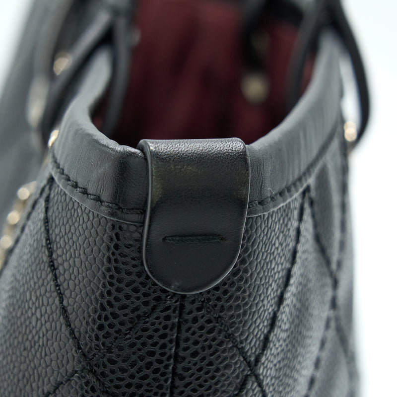 Chanel Tote Bag Caviar Black SHW