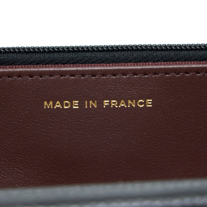 Chanel Classic Wallet On Chain Caviar Black GHW (Microchip)