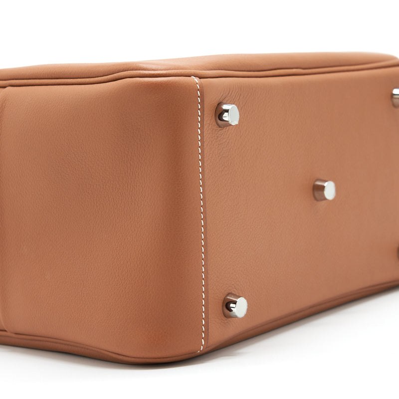 Hermes Lindy 26 Evercolor Gold SHW Stamp Z