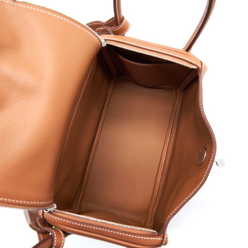 Hermes Lindy 26 Evercolor Gold SHW Stamp Z