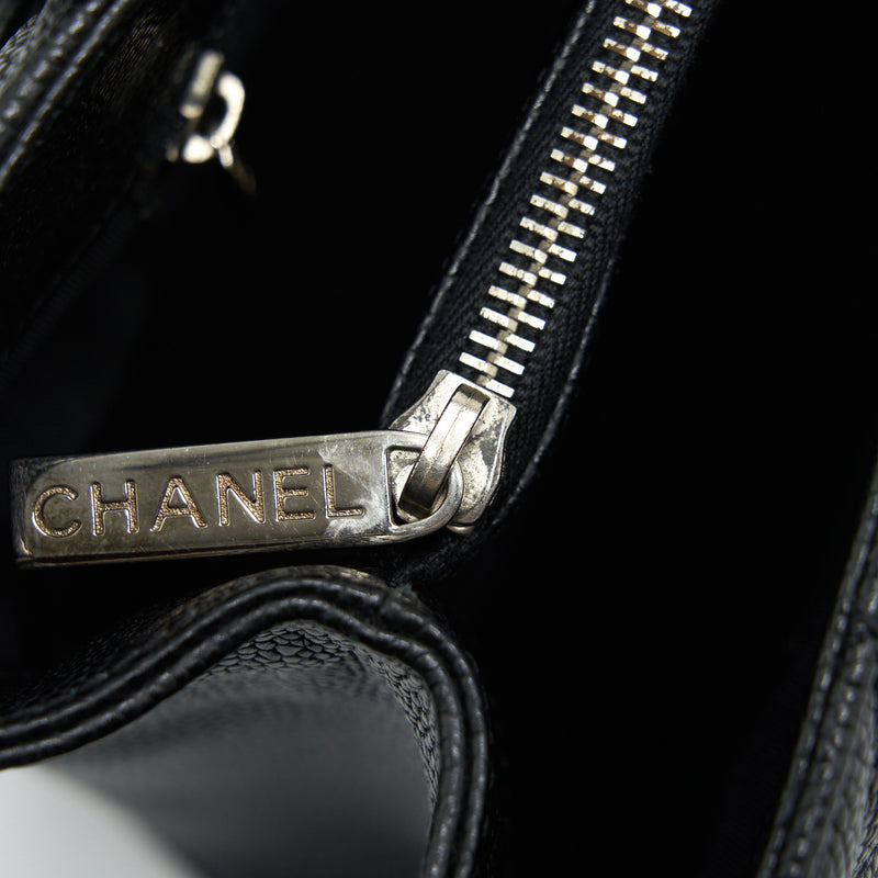 Chanel Grand Shopping Tote/ GST Caviar Black SHW