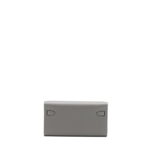 Hermes Kelly To Go Epsom 0L Gris Meyer GHW Stamp U