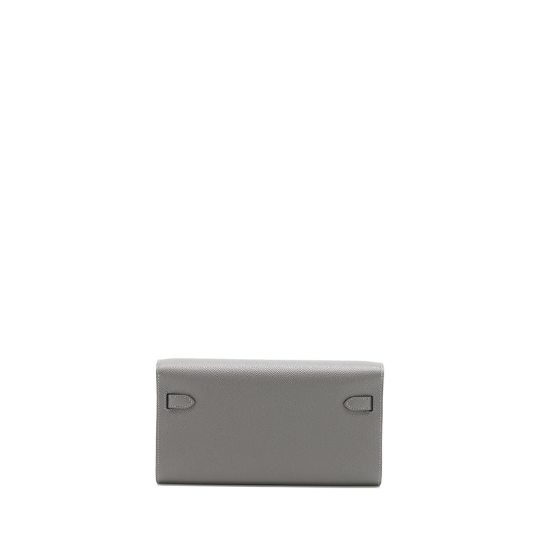 Hermes Kelly To Go Epsom 0L Gris Meyer GHW Stamp U