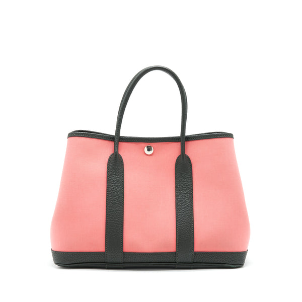 Hermes Garden Party 30 Azalea pink/ dark green stamp A