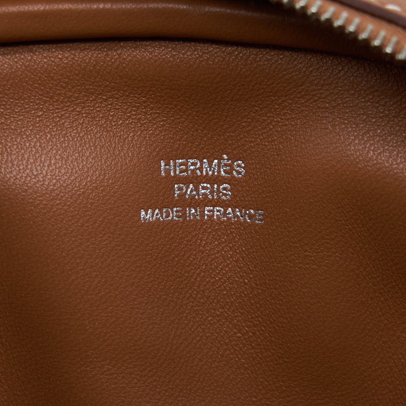 Hermes In The Loop Belt Bag Swift Gold SHW Stamp Z