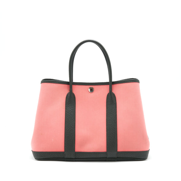 Hermes Garden Party 30 Azalea pink/ dark green stamp A