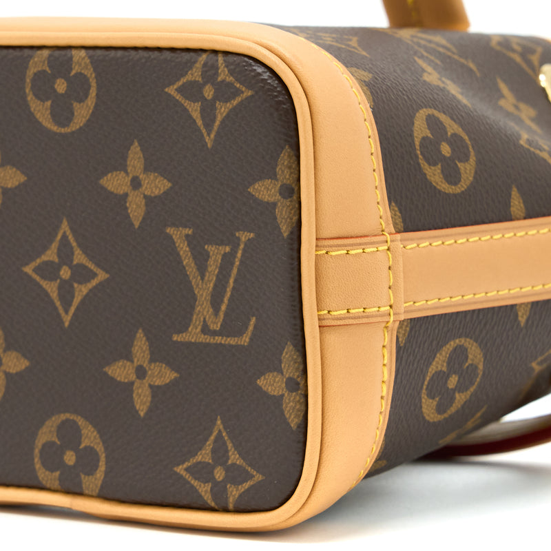 Louis Vuitton Nano Noe Monogram Canvas GHW (New Version)