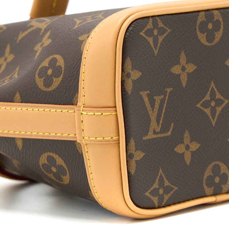 Louis Vuitton Nano Noe Monogram Canvas GHW (New Version)