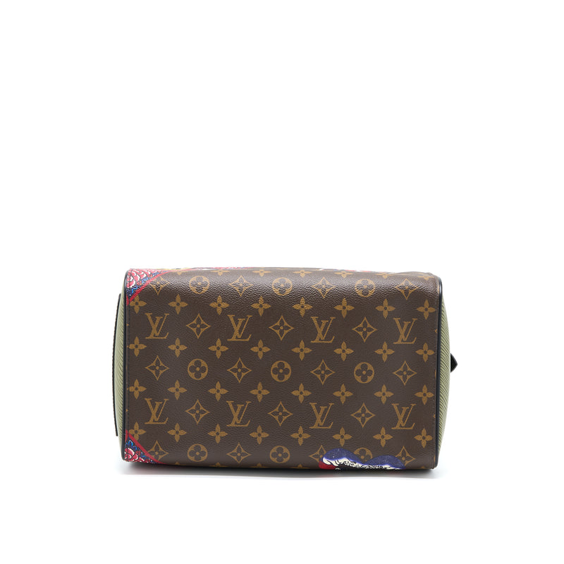 Louis Vuitton Speedy 30 Kabuki-Themed Cruise Monogram Canvas/Epi GHW