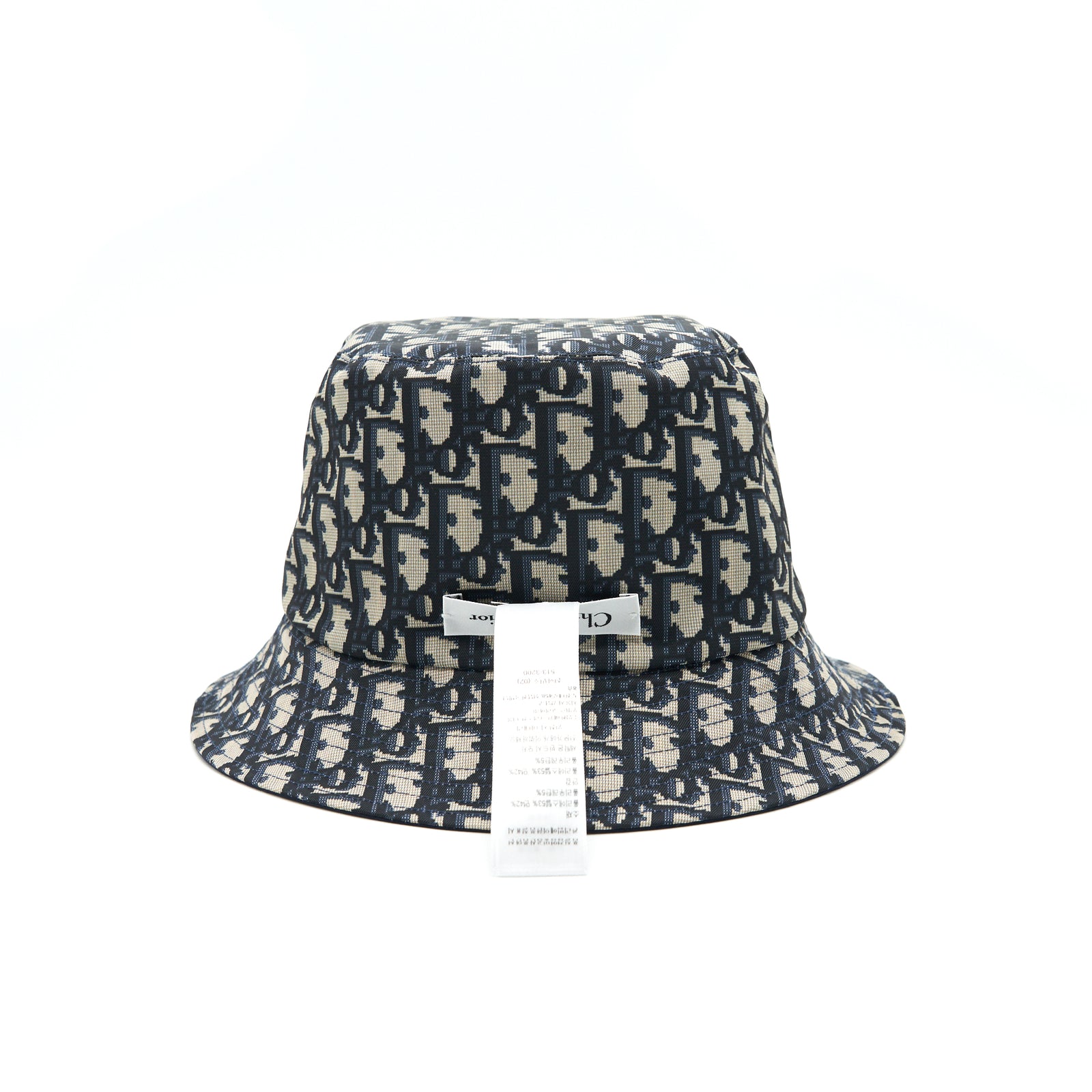 CHRISTIAN DIOR BUCKET HAT NAVY SIZE58 CHRISTIAN DIOR BUCKET HAT NAVY SIZE58