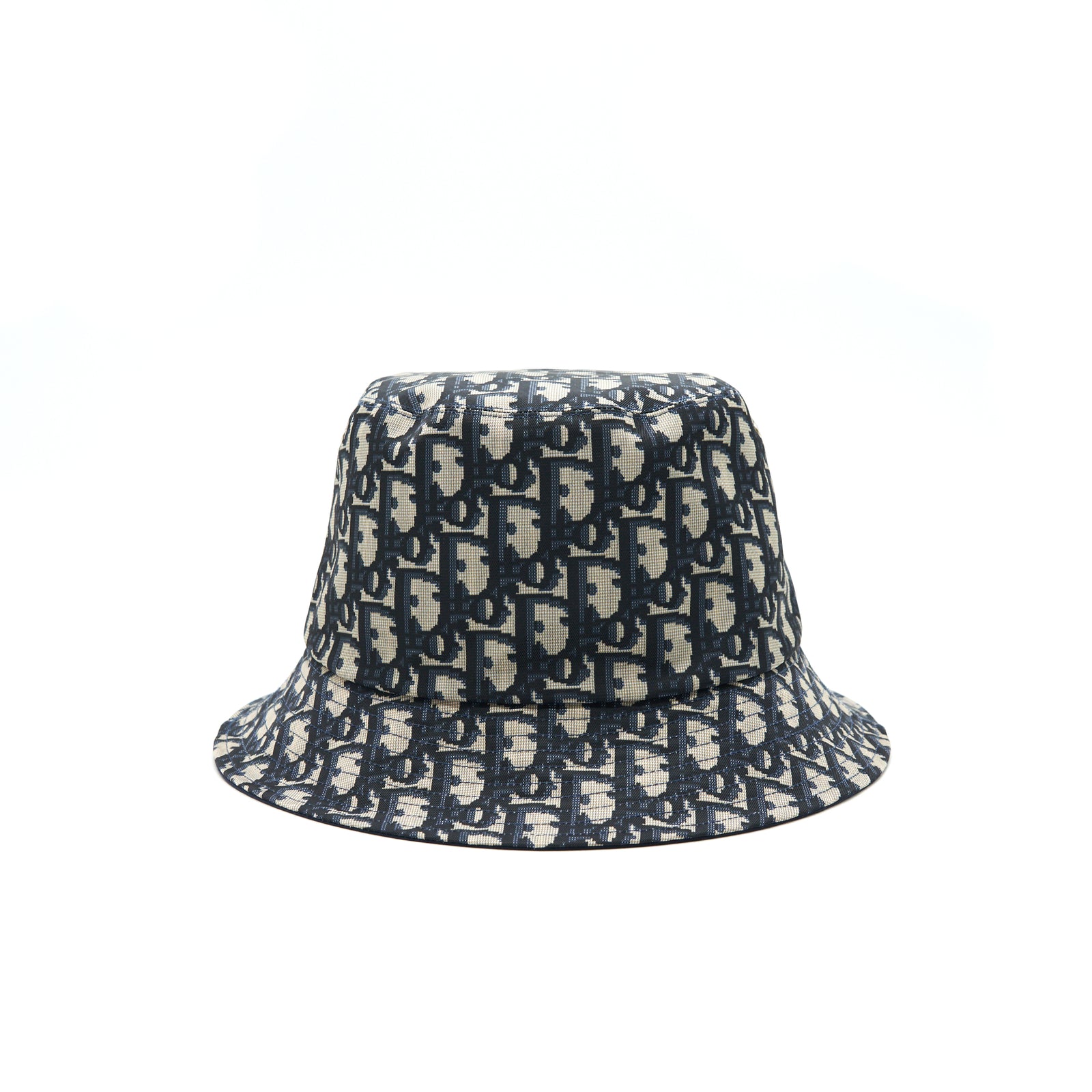 CHRISTIAN DIOR BUCKET HAT NAVY SIZE58