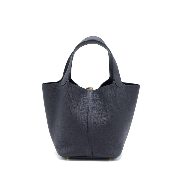 Hermes Picotin 22 Clemence Caban GHW Stamp U