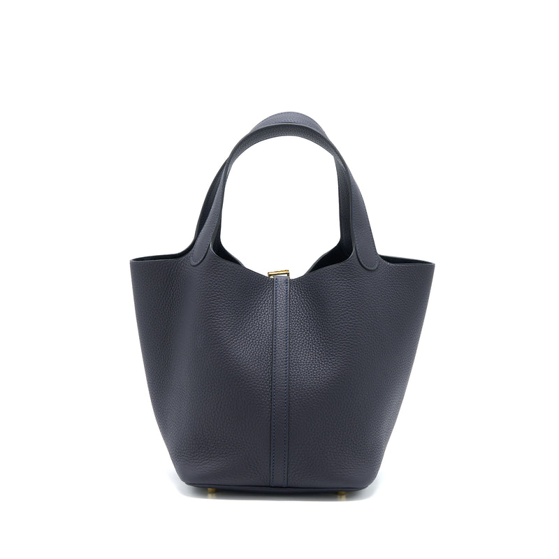 Hermes Picotin 22 Clemence Caban GHW Stamp U